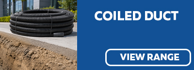 Coiled Duct available at George Lines Civils and Landscape Merchants