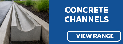 Concrete Channels available at George Lines Civils and Landscape Merchants