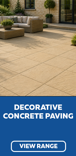 Decorative Concrete Paving available at George Lines Civils and Landscape Merchants