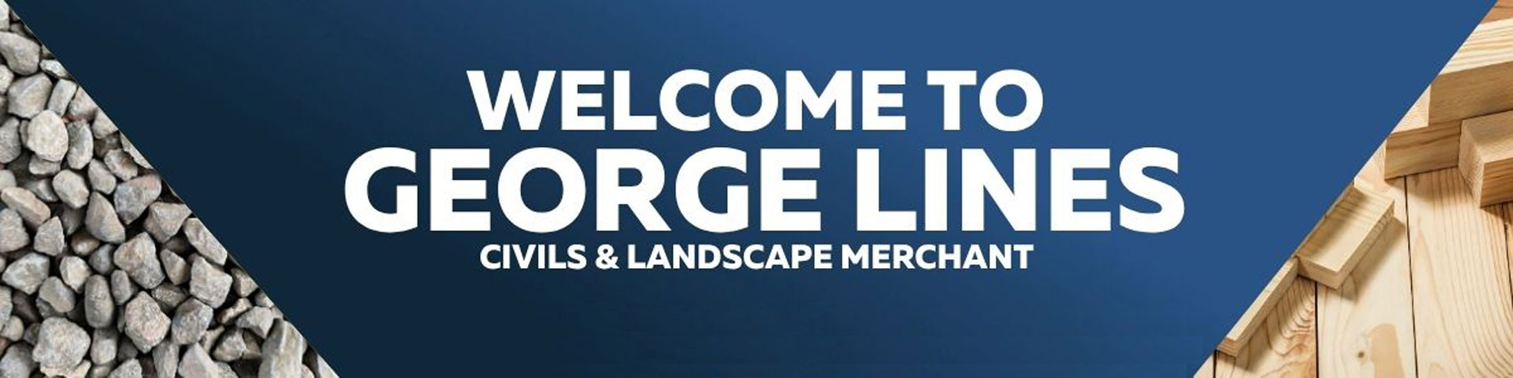 George lines welcome banner