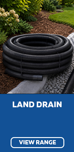 Land Drain available at George Lines Civils and Landscape Merchants