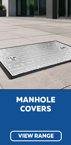 Manhole Covers available at George Lines Civils and Landscape Merchants