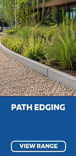 Path Edging available at George Lines Civils and Landscape Merchants