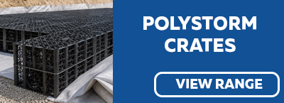 Polystorm Crates available at George Lines Civils and Landscape Merchants