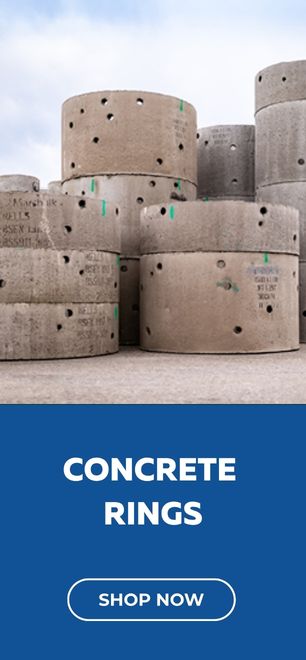 Concrete Rings available from George Lines - Part of Lords Group